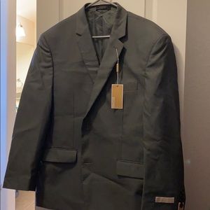 Brand new Michael Kors 3-piece suit, charcoal